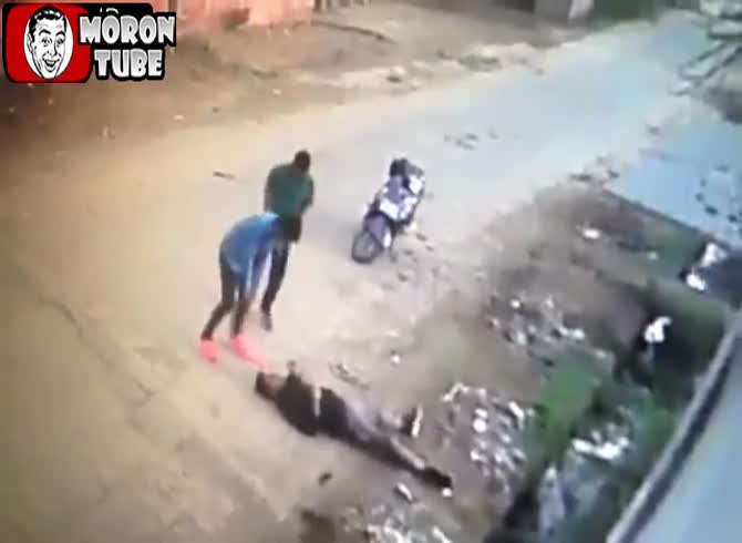 Video :An Indian kabbadi player was assassinated (publicly informed)